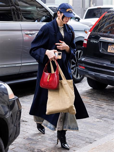 gucci jackie bag street style